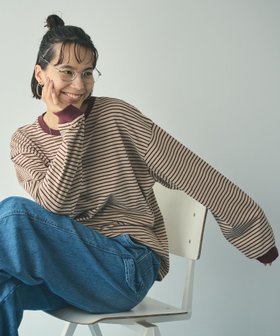 【コーエン/COEN】 【WEB限定】USAコットンレトロボーダーTシャツ人気、トレンドファッション・服の通販 founy(ファニー) ファッション Fashion レディースファッション WOMEN トップス・カットソー Tops/Tshirt シャツ/ブラウス Shirts/Blouses ロング / Tシャツ T-Shirts A/W・秋冬 Aw・Autumn/Winter・Fw・Fall-Winter おすすめ Recommend チュニック Tunic トレンド Trend ボトム Bottom ボーダー Border ルーズ Loose 人気 Popularity 定番 Standard |ID:prp329100004055447