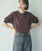 【コーエン/COEN】の【WEB限定】USAコットンレトロボーダーTシャツ 人気、トレンドファッション・服の通販 founy(ファニー) ファッション Fashion レディースファッション WOMEN トップス・カットソー Tops/Tshirt シャツ/ブラウス Shirts/Blouses ロング / Tシャツ T-Shirts A/W・秋冬 Aw・Autumn/Winter・Fw・Fall-Winter おすすめ Recommend チュニック Tunic トレンド Trend ボトム Bottom ボーダー Border ルーズ Loose 人気 Popularity 定番 Standard thumbnail MD.BROWN|ID: prp329100004055447 ipo3291000000028514213