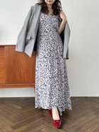 【フレイ アイディー/FRAY I.D】のヴィスコースフラワーカシュクールワンピース 人気、トレンドファッション・服の通販 founy(ファニー) ファッション Fashion レディースファッション WOMEN ワンピース Dress インナー Inner キャミソール Camisole スリーブ Sleeve バランス Balance プリント Print リボン Ribbon 人気 Popularity 別注 Special Order thumbnail BEG[037]|ID: prp329100004055484 ipo3291000000028518114