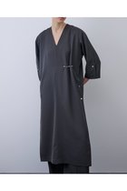 【ウジョー/Ujoh】のSlit Sack Dress 人気、トレンドファッション・服の通販 founy(ファニー) ファッション Fashion レディースファッション WOMEN ワンピース Dress ドレス Party Dresses エレガント 上品 Elegant ドレス Dress メタル Metal 日本製 Made In Japan thumbnail Steel Gray|ID: prp329100004055636 ipo3291000000027892099