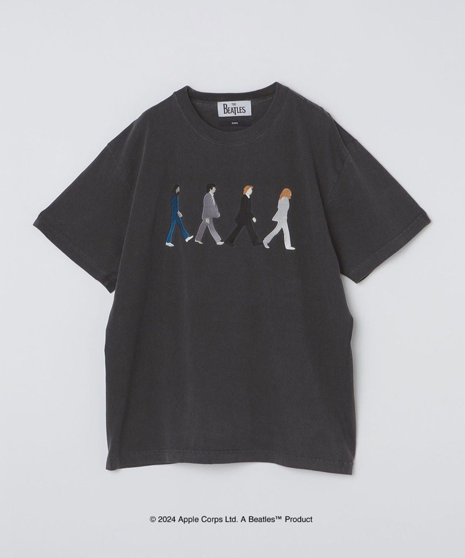 【シップス フォー ウィメン/SHIPS】の*SHIPS THE BEATLES ヴィンテージライク エンブロイダリー Tシャツ インテリア・キッズ・メンズ・レディースファッション・服の通販 founy(ファニー) 　ファッション　Fashion　レディースファッション　WOMEN　トップス・カットソー　Tops/Tshirt　シャツ/ブラウス　Shirts/Blouses　ロング / Tシャツ　T-Shirts　おすすめ　Recommend　エンブロイダリー　Embroidery　グラフィック　Graphic　コラボ　Collaboration　シンプル　Simple　ジャケット　Jacket　スペシャル　Special　ヴィンテージ　Vintage　人気　Popularity　ダークグレー|ID: prp329100004055693 ipo3291000000028347587