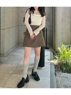 【フレイ アイディー/FRAY I.D】のラップデザインミニスカパン 人気、トレンドファッション・服の通販 founy(ファニー) ファッション Fashion レディースファッション WOMEN おすすめ Recommend カットソー Cut And Sew ショート Short シンプル Simple ジャケット Jacket ストレート Straight セットアップ Set Up フラップ Flap ミニスカート Mini Skirt モダン Modern ラップ Wrap thumbnail BEG[037]|ID: prp329100004055986 ipo3291000000028683299