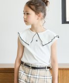 【グローバルワーク/GLOBAL WORK / KIDS】のヘビロッTEEセーラー襟ノースリーブ/キッズ/105246 人気、トレンドファッション・服の通販 founy(ファニー) ファッション Fashion キッズファッション KIDS おすすめ Recommend インナー Inner ガーリー Girly デニム Denim ノースリーブ No Sleeve ワイド Wide 吸水 Water Absorption 夏 Summer thumbnail オフ05|ID: prp329100004056040 ipo3291000000027946398