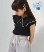 【グローバルワーク/GLOBAL WORK / KIDS】のヘビロッTEEセーラー襟ノースリーブ/キッズ/105246 人気、トレンドファッション・服の通販 founy(ファニー) ファッション Fashion キッズファッション KIDS おすすめ Recommend インナー Inner ガーリー Girly デニム Denim ノースリーブ No Sleeve ワイド Wide 吸水 Water Absorption 夏 Summer thumbnail ブラック09|ID: prp329100004056040 ipo3291000000027946399