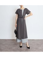 【ヴァン/Vin】のバイカラーレイヤードパンツスーツ 人気、トレンドファッション・服の通販 founy(ファニー) ファッション Fashion レディースファッション WOMEN パンツ Pants スーツ Suits スーツパンツ Pantsuit おすすめ Recommend オケージョン Occasion スリット Slit リボン Ribbon thumbnail アッシュグレー|ID: prp329100004056050 ipo3291000000029835169