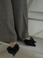 【スナイデル/SNIDEL】のセパレートリボンパンプス 人気、トレンドファッション・服の通販 founy(ファニー) ファッション Fashion レディースファッション WOMEN おすすめ Recommend エレガント 上品 Elegant オケージョン Occasion クラシカル Classical サテン Satin シフォン Chiffon セパレート Separate ドット Dot フェミニン Feminine リボン Ribbon thumbnail BLK[009]|ID: prp329100004056294 ipo3291000000028414461