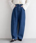 【レプシィム ローリーズファーム/LEPSIM LOWRYS FARM】のカーブデニムパンツ 人気、トレンドファッション・服の通販 founy(ファニー) ファッション Fashion レディースファッション WOMEN パンツ Pants デニムパンツ Denim Pants おすすめ Recommend コンパクト Compact ショート Short デニム Denim レギュラー Regular thumbnail インディゴブルー85|ID: prp329100004056377 ipo3291000000028422494