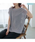 【グローバルワーク/GLOBAL WORK】のスッキレイさらさらメッシュフレンチスリーブ/992281 人気、トレンドファッション・服の通販 founy(ファニー) ファッション Fashion レディースファッション WOMEN サマー Summer デニム Denim メッシュ Mesh thumbnail ブルーラメ84|ID: prp329100004056589 ipo3291000000027318578