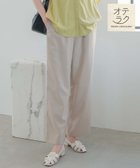 【グローバルワーク/GLOBAL WORK】のお手入れらくらくリネンイージーパンツ/975447 人気、トレンドファッション・服の通販 founy(ファニー) ファッション Fashion レディースファッション WOMEN パンツ Pants インナー Inner ショート Short ストレート Straight タンク Tank フロント Front リネン Linen thumbnail グレージュ11|ID: prp329100004056610 ipo3291000000027690046