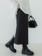 【コカ/COCA】のエンボス加工Iラインスカート 人気、トレンドファッション・服の通販 founy(ファニー) ファッション Fashion レディースファッション WOMEN スカート Skirt インナー Inner クラシック Classic シンプル Simple スウェット Sweat ストレッチ Stretch スリット Slit タイトスカート Tight Skirt タートルネック Turtleneck 定番 Standard ポケット Pocket 旅行 Travel エレガント 上品 Elegant thumbnail Black|ID: prp329100004056756 ipo3291000000028345951