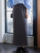 【コカ/COCA】のエンボス加工Iラインスカート 人気、トレンドファッション・服の通販 founy(ファニー) ファッション Fashion レディースファッション WOMEN スカート Skirt インナー Inner クラシック Classic シンプル Simple スウェット Sweat ストレッチ Stretch スリット Slit タイトスカート Tight Skirt タートルネック Turtleneck 定番 Standard ポケット Pocket 旅行 Travel エレガント 上品 Elegant thumbnail Charcoal|ID: prp329100004056756 ipo3291000000028345953