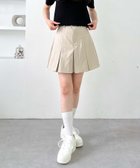 【アルシーヴ/archives】のベルト付きボックスプリーツミニスカート 人気、トレンドファッション・服の通販 founy(ファニー) ファッション Fashion レディースファッション WOMEN スカート Skirt ミニスカート Mini Skirts ベルト Belts プリーツ Pleats ボックス Box ワンポイント One Point thumbnail IVORY|ID: prp329100004056810 ipo3291000000027319496