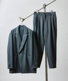 【ティーケー/tk TAKEO KIKUCHI / MEN】の【WEB限定】2点セット オーバーラフセミダブルセットアップ(ダブル シングルジャケット) 人気、トレンドファッション・服の通販 founy(ファニー) ファッション Fashion メンズファッション MEN セットアップ Setup/Men A/W・秋冬 Aw・Autumn/Winter・Fw・Fall-Winter ジャケット Jacket セットアップ Set Up ダブル Double リアル Real エレガント 上品 Elegant thumbnail グリーン|ID: prp329100004056983 ipo3291000000028673413