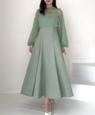 【ジュノア/JUNOAH】のチュールボレロ+キャミワンピースセット 人気、トレンドファッション・服の通販 founy(ファニー) ファッション Fashion レディースファッション WOMEN アウター Coat Outerwear ボレロ Bolero jackets ワンピース Dress キャミワンピース No Sleeve Dresses ボレロ Bolero thumbnail ライトグリーン|ID: prp329100004056991 ipo3291000000028316784