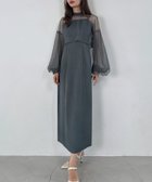 【ジュノア/JUNOAH】のチュールボレロ+キャミワンピースセット 人気、トレンドファッション・服の通販 founy(ファニー) ファッション Fashion レディースファッション WOMEN アウター Coat Outerwear ボレロ Bolero jackets ワンピース Dress キャミワンピース No Sleeve Dresses ボレロ Bolero thumbnail Aダークグレー|ID: prp329100004056991 ipo3291000000032262104