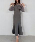 【ジュノア/JUNOAH】のチュールボレロ+キャミワンピースセット Bグレー|ID: prp329100004056991 ipo3291000000032620979