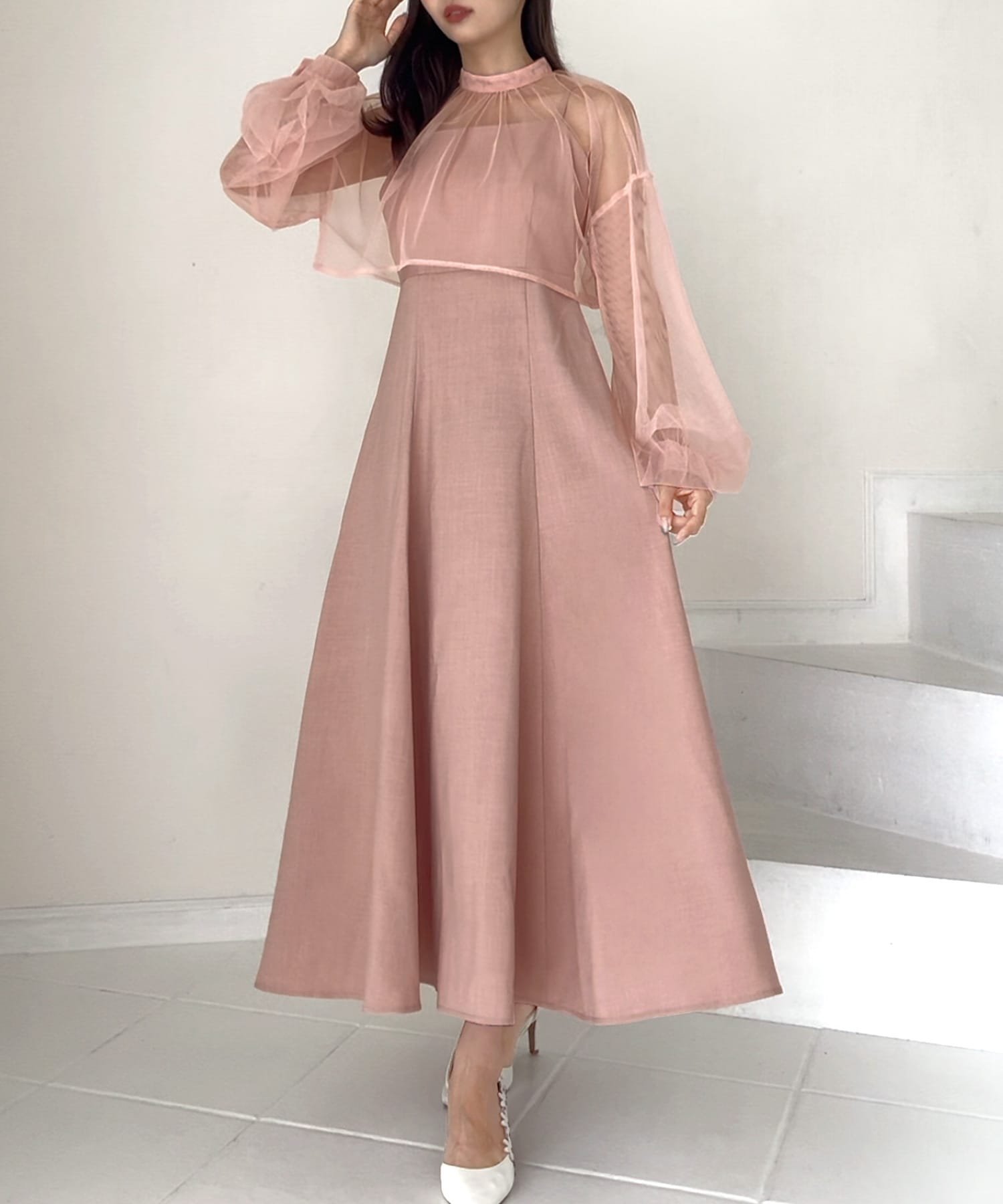 【ジュノア/JUNOAH】のチュールボレロ+キャミワンピースセット インテリア・キッズ・メンズ・レディースファッション・服の通販 founy(ファニー) ファッション Fashion レディースファッション Fashion for Women アウター Coat / Outerwear Collection ボレロ・ショート丈ジャケット / ドレス羽織りに Boleros & Short Jackets ワンピース Dresses キャミソールワンピース Camisole Dresses ボレロ Bolero, Short Cardigan ピンク|ID: prp329100004056991 ipo3291000000033674793