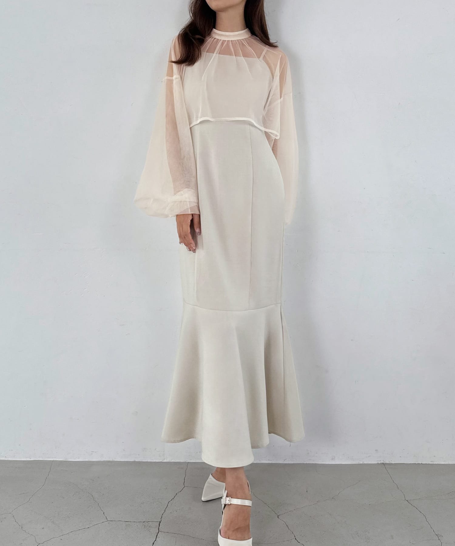 【ジュノア/JUNOAH】のチュールボレロ+キャミワンピースセット インテリア・キッズ・メンズ・レディースファッション・服の通販 founy(ファニー) 　ファッション　Fashion　レディースファッション　Fashion for Women　アウター　Coat / Outerwear Collection　ボレロ・ショート丈ジャケット / ドレス羽織りに　Boleros & Short Jackets　ワンピース　Dresses　キャミソールワンピース　Camisole Dresses　ボレロ　Bolero, Short Cardigan　Bアイボリー|ID: prp329100004056991 ipo3291000000034727570