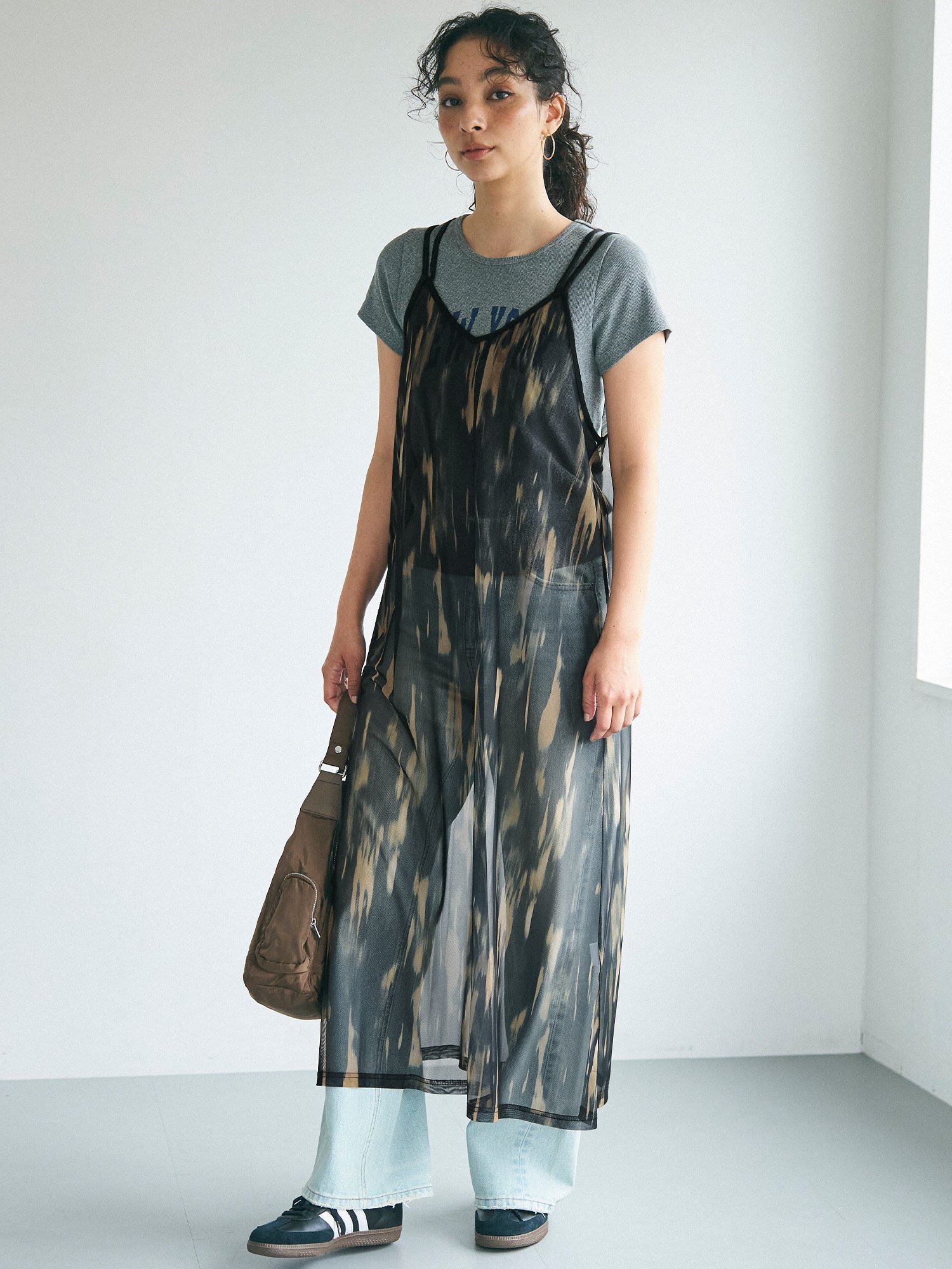 【コカ/COCA】のシアーワンピース 人気、トレンドファッション・服の通販 founy(ファニー) 　ファッション　Fashion　レディースファッション　WOMEN　ワンピース　Dress　シンプル　Simple　デニム　Denim　トレンド　Trend　ノースリーブ　No Sleeve　ポケット　Pocket　メッシュ　Mesh　夏　Summer　 other-1|ID: prp329100004057334 ipo3291000000027982531