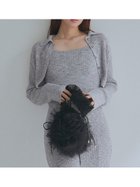 【フレイ アイディー/FRAY I.D】の【WEB限定カラーあり】チュールフリル2wayバッグ 人気、トレンドファッション・服の通販 founy(ファニー) ファッション Fashion レディースファッション WOMEN バッグ Bag シルバー Silver スマホショルダーバッグ Smartphone Shoulder Bag ハンドバッグ Handbag バランス Balance thumbnail BLK[009]|ID: prp329100004057864 ipo3291000000028785141