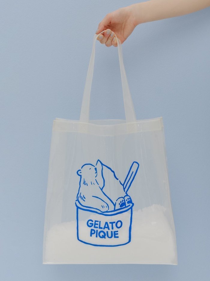 【ジェラート ピケ/gelato pique】のビニールトートバッグ インテリア・キッズ・メンズ・レディースファッション・服の通販 founy(ファニー) https://founy.com/ ファッション Fashion レディースファッション WOMEN バッグ Bag コレクション Collection タオル Towel プリント Print モチーフ Motif リゾート Resort 夏 Summer |ID: prp329100004057923 ipo3291000000027560210