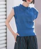 【ケービーエフ/KBF / URBAN RESEARCH】のスリーブレスポロニット 人気、トレンドファッション・服の通販 founy(ファニー) ファッション Fashion レディースファッション WOMEN トップス・カットソー Tops/Tshirt ニット Knit Tops 2024年 2024 2024春夏・S/S Ss,Spring/Summer,2024 S/S・春夏 Ss・Spring/Summer おすすめ Recommend インナー Inner コンパクト Compact サマー Summer サロペット Overalls チェック Check チュール Tulle トレンド Trend ボトム Bottom ワイド Wide 今季 This Season 夏 Summer thumbnail BLUE|ID: prp329100004057970 ipo3291000000027690037