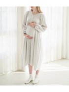 【ジェラート ピケ/gelato pique】のマタニティガーゼワンピース 人気、トレンドファッション・服の通販 founy(ファニー) ファッション Fashion レディースファッション WOMEN ワンピース Dress おすすめ Recommend ギフト プレゼント Gift Present ダブル Double フロント Front ポケット Pocket ロング Long thumbnail MNT[021]|ID: prp329100004058064 ipo3291000000028106795