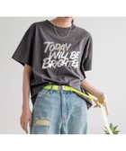 【ローリーズファーム/LOWRYS FARM】のアソートプリントロゴTSS 人気、トレンドファッション・服の通販 founy(ファニー) ファッション Fashion レディースファッション WOMEN インナー Inner ジャケット Jacket プリント Print ベーシック Basic 定番 Standard thumbnail 箔チャコールグレー09|ID: prp329100004058225 ipo3291000000028512813