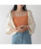 【ローリーズファーム/LOWRYS FARM】のソウバリスクエアタンクトップ 人気、トレンドファッション・服の通販 founy(ファニー) ファッション Fashion レディースファッション WOMEN インナー Inner ジャケット Jacket スクエア Square ストレッチ Stretch ベーシック Basic 夏 Summer thumbnail オレンジ40|ID: prp329100004058229 ipo3291000000028283027