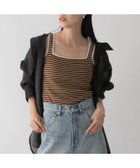 【ローリーズファーム/LOWRYS FARM】のソウバリスクエアタンクトップ 人気、トレンドファッション・服の通販 founy(ファニー) ファッション Fashion レディースファッション WOMEN インナー Inner ジャケット Jacket スクエア Square ストレッチ Stretch ベーシック Basic 夏 Summer thumbnail ブラウン50|ID: prp329100004058229 ipo3291000000028283029