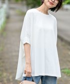 【アールピーエス/rps】のマーセライズワイドTシャツ 人気、トレンドファッション・服の通販 founy(ファニー) ファッション Fashion レディースファッション WOMEN トップス・カットソー Tops/Tshirt シャツ/ブラウス Shirts/Blouses ロング / Tシャツ T-Shirts インド India カットソー Cut And Sew シルク Silk ワイド Wide thumbnail オフホワイト|ID: prp329100004058573 ipo3291000000028647618