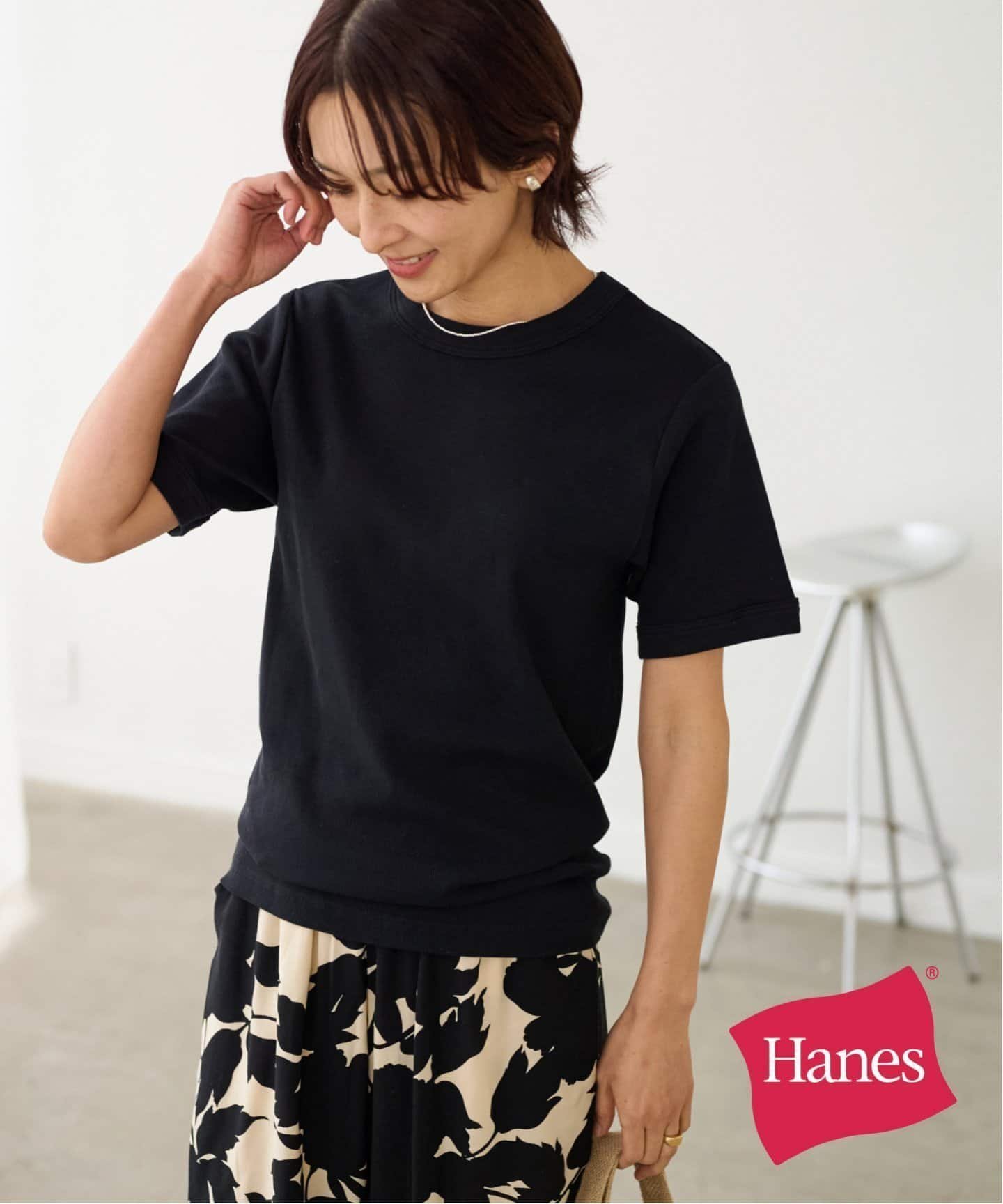 【ジャーナルスタンダード レリューム/JOURNAL STANDARD relume】の【Hanes / ヘインズ】BEEFY リブクルーネックTシャツ 人気、トレンドファッション・服の通販 founy(ファニー) 　ファッション　Fashion　レディースファッション　WOMEN　トップス・カットソー　Tops/Tshirt　シャツ/ブラウス　Shirts/Blouses　ロング / Tシャツ　T-Shirts　2024年　2024　2024春夏・S/S　Ss,Spring/Summer,2024　インナー　Inner　カットソー　Cut And Sew　シンプル　Simple　スタンダード　Standard　フィット　Fit　プレーン　Plane　人気　Popularity　 other-1|ID: prp329100004058574 ipo3291000000027691143