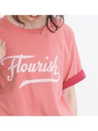 【サマンサモスモス/Samansa Mos2】の袖口配色ロゴTシャツ ピンク|ID: prp329100004058575 ipo3291000000027562586