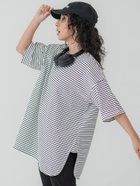 【コカ/COCA】のサイドスリット5分袖コットンTシャツ 人気、トレンドファッション・服の通販 founy(ファニー) ファッション Fashion レディースファッション WOMEN トップス・カットソー Tops/Tshirt シャツ/ブラウス Shirts/Blouses ロング / Tシャツ T-Shirts アウトドア Outdoor カットソー Cut And Sew スウェット Sweat スリット Slit デニム Denim 定番 Standard ポケット Pocket ミックス Mix レギンス Leggings ロング Long おすすめ Recommend 夏 Summer 2024年 2024 2024春夏・S/S Ss,Spring/Summer,2024 thumbnail Border|ID: prp329100004058592 ipo3291000000028421115