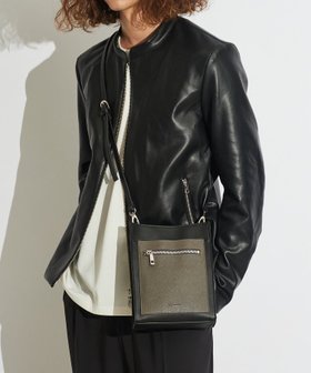 【ティーケー/tk TAKEO KIKUCHI / MEN】のフロントポケットミニショルダーバッグ 人気、トレンドファッション・服の通販 founy(ファニー) ファッション Fashion メンズファッション MEN バッグ Bag/Men コンビ Combination スマホ Smartphone 財布 Wallet |ID:prp329100004058769