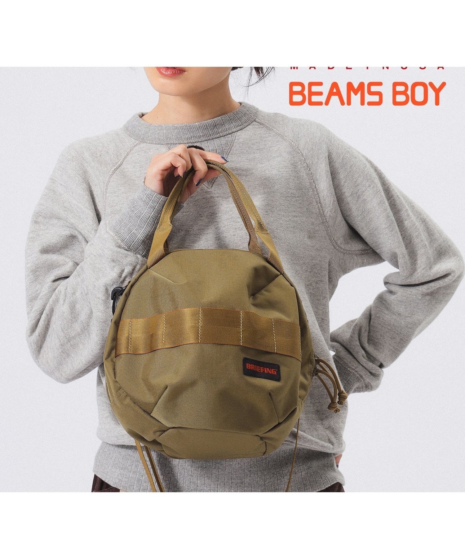 【ビームス ウイメン/BEAMS】のBRIEFING / 別注 ヘルメット バッグ 人気、トレンドファッション・服の通販 founy(ファニー) 　ファッション　Fashion　レディースファッション　WOMEN　バッグ　Bag　ジップ　Zip　ポケット　Pocket　別注　Special Order　 other-1|ID: prp329100004058839 ipo3291000000029495788