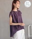 【グローバルワーク/GLOBAL WORK】の快適バック布帛ギャザーT/992297 人気、トレンドファッション・服の通販 founy(ファニー) ファッション Fashion レディースファッション WOMEN バッグ Bag ギャザー Gather シフォン Chiffon ジョーゼット Georgette ドレープ Drape リラックス Relax 吸水 Water Absorption 夏 Summer thumbnail ワイン99|ID: prp329100004059091 ipo3291000000028611298