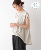 【グローバルワーク/GLOBAL WORK】の快適バック布帛ギャザーT/992297 人気、トレンドファッション・服の通販 founy(ファニー) ファッション Fashion レディースファッション WOMEN バッグ Bag ギャザー Gather シフォン Chiffon ジョーゼット Georgette ドレープ Drape リラックス Relax 吸水 Water Absorption 夏 Summer thumbnail アイスグレー12|ID: prp329100004059091 ipo3291000000028611301