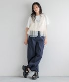 【ローリーズファーム/LOWRYS FARM】の【セットアイテム】フリルチュール2P 人気、トレンドファッション・服の通販 founy(ファニー) ファッション Fashion レディースファッション WOMEN おすすめ Recommend ギャザー Gather シンプル Simple チュール Tulle デニム Denim トレンド Trend フリル Frills ベスト Vest ボトム Bottom thumbnail アイボリー08|ID: prp329100004059173 ipo3291000000027624421