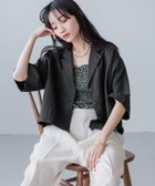 【ローリーズファーム/LOWRYS FARM】のノルマンディショートシャツSS 人気、トレンドファッション・服の通販 founy(ファニー) ファッション Fashion レディースファッション WOMEN トップス・カットソー Tops/Tshirt シャツ/ブラウス Shirts/Blouses おすすめ Recommend インナー Inner シアー Sheer フランス France リネン Linen 人気 Popularity 夏 Summer thumbnail チャコールグレー18|ID: prp329100004059184 ipo3291000000027815940