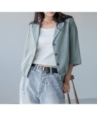 【ローリーズファーム/LOWRYS FARM】のノルマンディショートシャツSS 人気、トレンドファッション・服の通販 founy(ファニー) ファッション Fashion レディースファッション WOMEN トップス・カットソー Tops/Tshirt シャツ/ブラウス Shirts/Blouses おすすめ Recommend インナー Inner シアー Sheer フランス France リネン Linen 人気 Popularity 夏 Summer thumbnail ブルー82|ID: prp329100004059184 ipo3291000000027815942