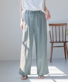 【ローリーズファーム/LOWRYS FARM】のノルマンディワイドパンツ 人気、トレンドファッション・服の通販 founy(ファニー) ファッション Fashion レディースファッション WOMEN パンツ Pants おすすめ Recommend セットアップ Set Up フランス France フロント Front リネン Linen リボン Ribbon ワイド Wide 夏 Summer thumbnail ブルー82|ID: prp329100004059185 ipo3291000000028391109