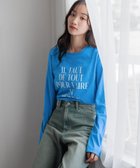 【ローリーズファーム/LOWRYS FARM】のコンパクトプリントTLS 人気、トレンドファッション・服の通販 founy(ファニー) ファッション Fashion レディースファッション WOMEN インナー Inner カーディガン Cardigan コンパクト Compact シンプル Simple ジャケット Jacket プリント Print thumbnail ブルー85|ID: prp329100004059188 ipo3291000000028070205