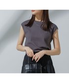 【ナノ ユニバース/nano universe】のAnti Soaked 汗染み防止 リブノースリーブTシャツ 人気、トレンドファッション・服の通販 founy(ファニー) ファッション Fashion レディースファッション WOMEN トップス・カットソー Tops/Tshirt キャミソール / ノースリーブ No Sleeves シャツ/ブラウス Shirts/Blouses ロング / Tシャツ T-Shirts 今季 This Season 吸水 Water Absorption スリーブ Sleeve 定番 Standard ノースリーブ No Sleeve 人気 Popularity フレンチ French ヘムライン Hemline ラウンド Round 2024年 2024 2024春夏・S/S Ss,Spring/Summer,2024 ビジネス 仕事 通勤 Business thumbnail チャコール3|ID: prp329100004059384 ipo3291000000027814795