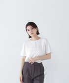 【ナチュラル ビューティー ベーシック/NATURAL BEAUTY BASIC】のシフォン切替Tブラウス 人気、トレンドファッション・服の通販 founy(ファニー) ファッション Fashion レディースファッション WOMEN トップス・カットソー Tops/Tshirt シャツ/ブラウス Shirts/Blouses とろみ Thickness シアー Sheer シフォン Chiffon シンプル Simple ジャケット Jacket トレンド Trend フロント Front エレガント 上品 Elegant 切替 Switching thumbnail オフ1|ID: prp329100004059408 ipo3291000000027994132