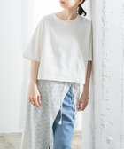 【アーバンリサーチ/URBAN RESEARCH】の『一部WEB限定カラー』クロップド丈カットソー WHITE|ID: prp329100004059417 ipo3291000000027557432