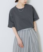 【アーバンリサーチ/URBAN RESEARCH】の『一部WEB限定カラー』クロップド丈カットソー CHARCOAL|ID: prp329100004059417 ipo3291000000027557433