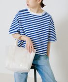 【アーバンリサーチ/URBAN RESEARCH】の『一部WEB限定カラー』クロップド丈カットソー BLU×WHT|ID: prp329100004059417 ipo3291000000027557434