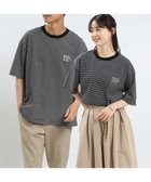 【その他のブランド/Other】の冷感プリントTシャツ半袖/102441 ブラックボーダー×ワンポイント02|ID: prp329100004059493 ipo3291000000028757434