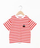 【オーシャンアンドグラウンド/OCEAN&GROUND / KIDS】のOCEAN GROUND/SPADEMAN ボーダーTシャツ 人気、トレンドファッション・服の通販 founy(ファニー) ファッション Fashion キッズファッション KIDS ボーダー Border ワイド Wide thumbnail レッド|ID: prp329100004059568 ipo3291000000027340259